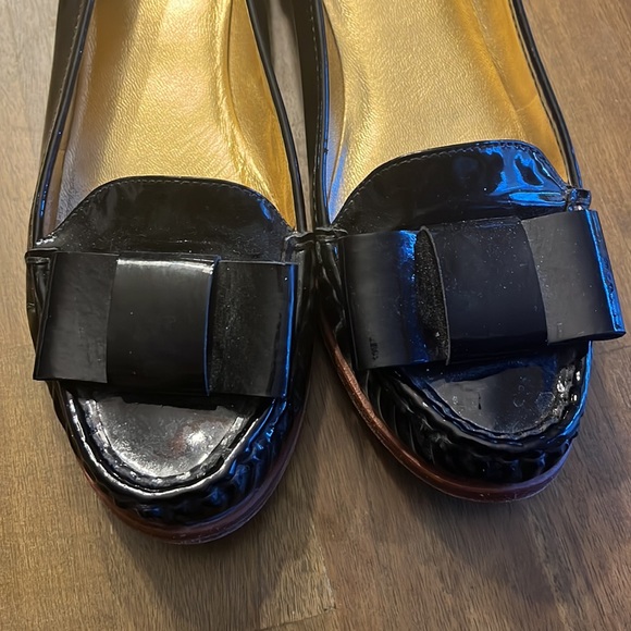 Kate Spade 8 patent bow flats - Picture 2 of 5